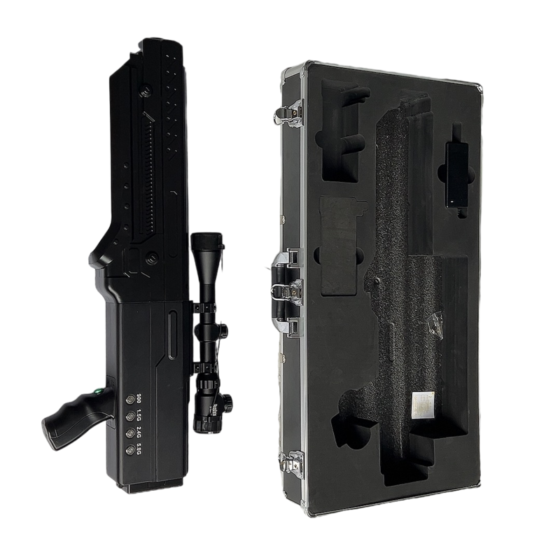  安仁手持便携式枪型低空防御反制四通道A型